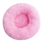 Preview: Fluffy Donut-Katzenkorb, Rosa, verschiedene Größen